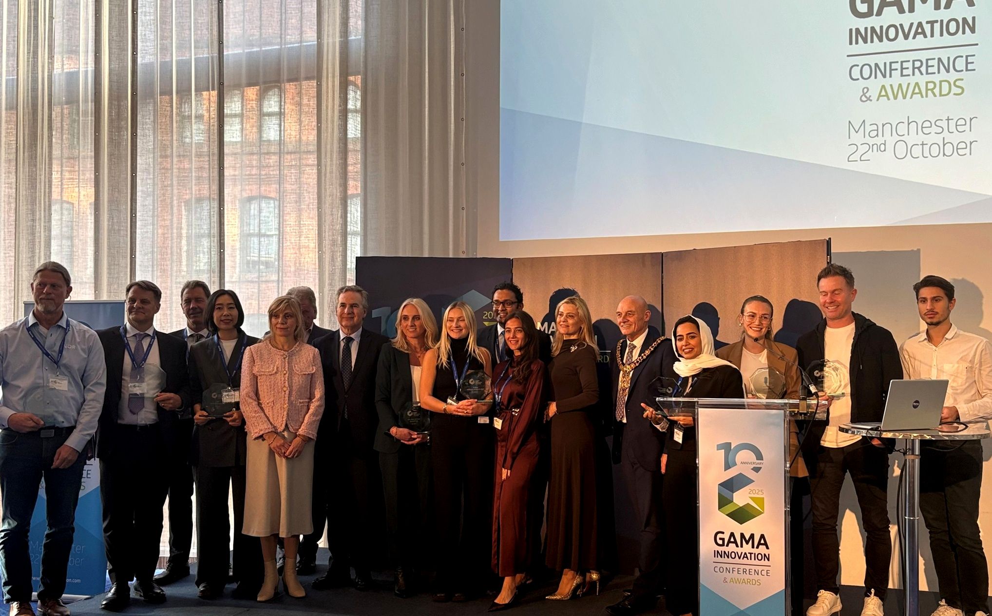 GLOBAL FMCG LEADERS CONVERGE IN MANCHESTER TO CELEBRATE TEN YEARS OF THE GAMA INNOVATION CONFERENCE & AWARDS